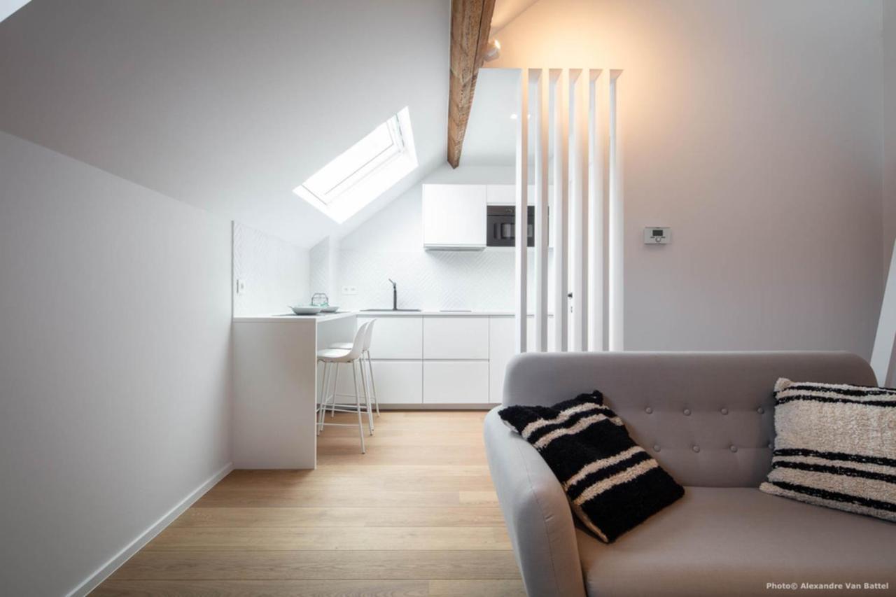 Studios Fully Equipped Near Place Stephanie Bruxelles Exterior foto