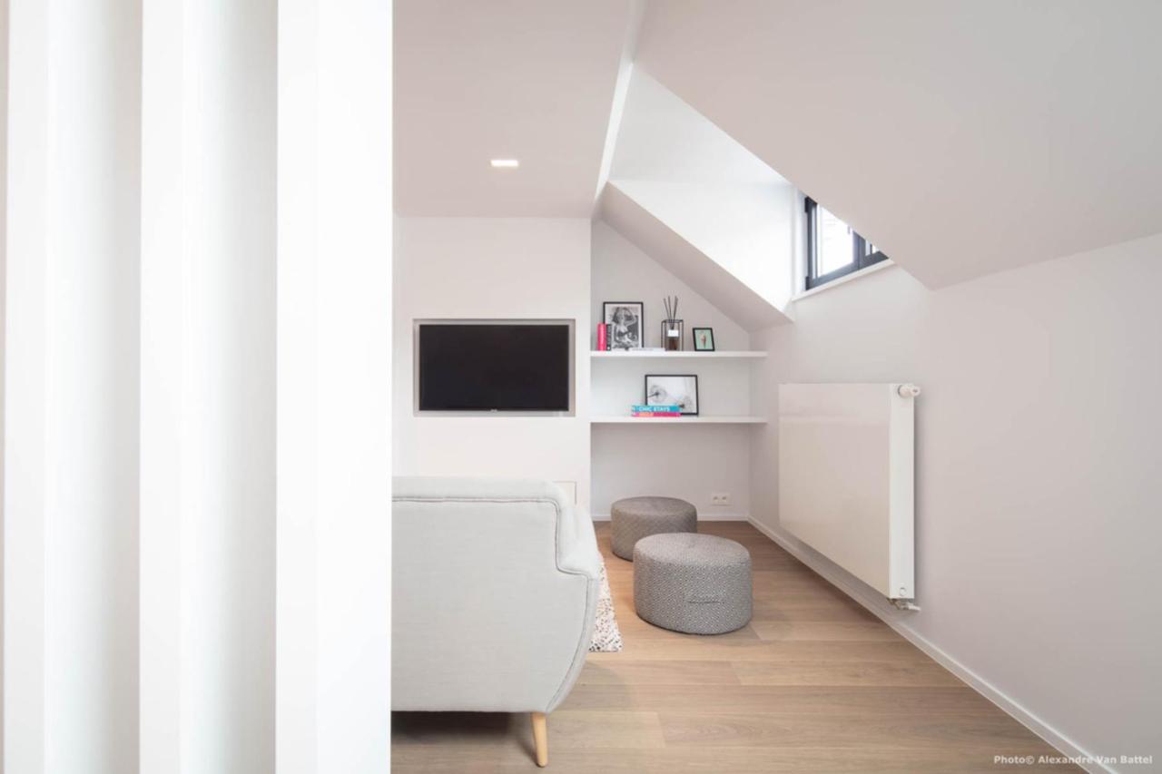 Studios Fully Equipped Near Place Stephanie Bruxelles Exterior foto
