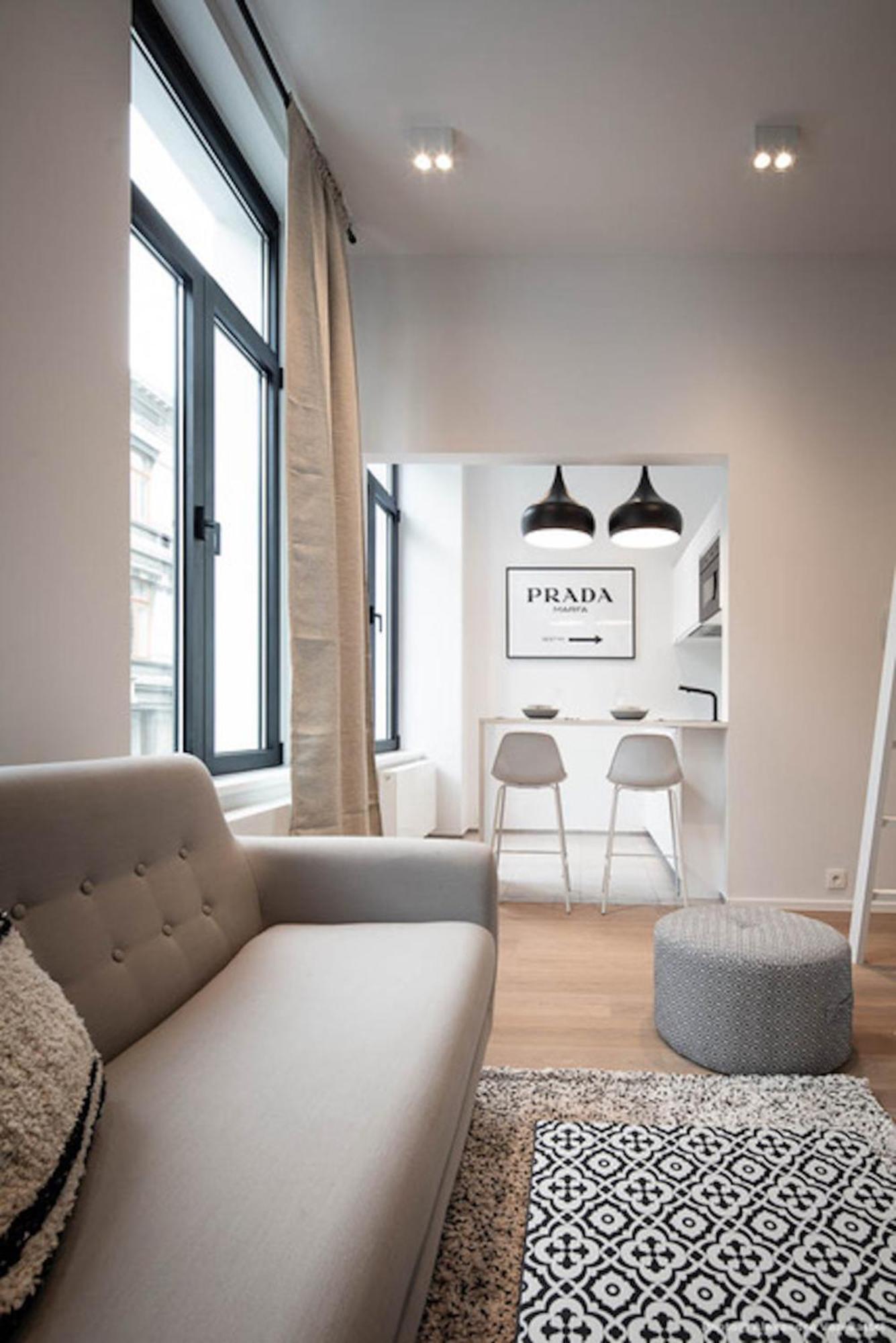 Studios Fully Equipped Near Place Stephanie Bruxelles Exterior foto